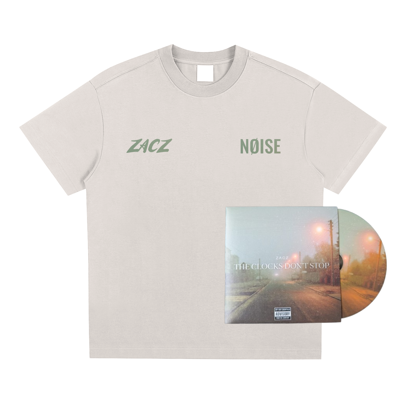 ZACZ x NØISE | TCDS TEE & CD BUNDLE