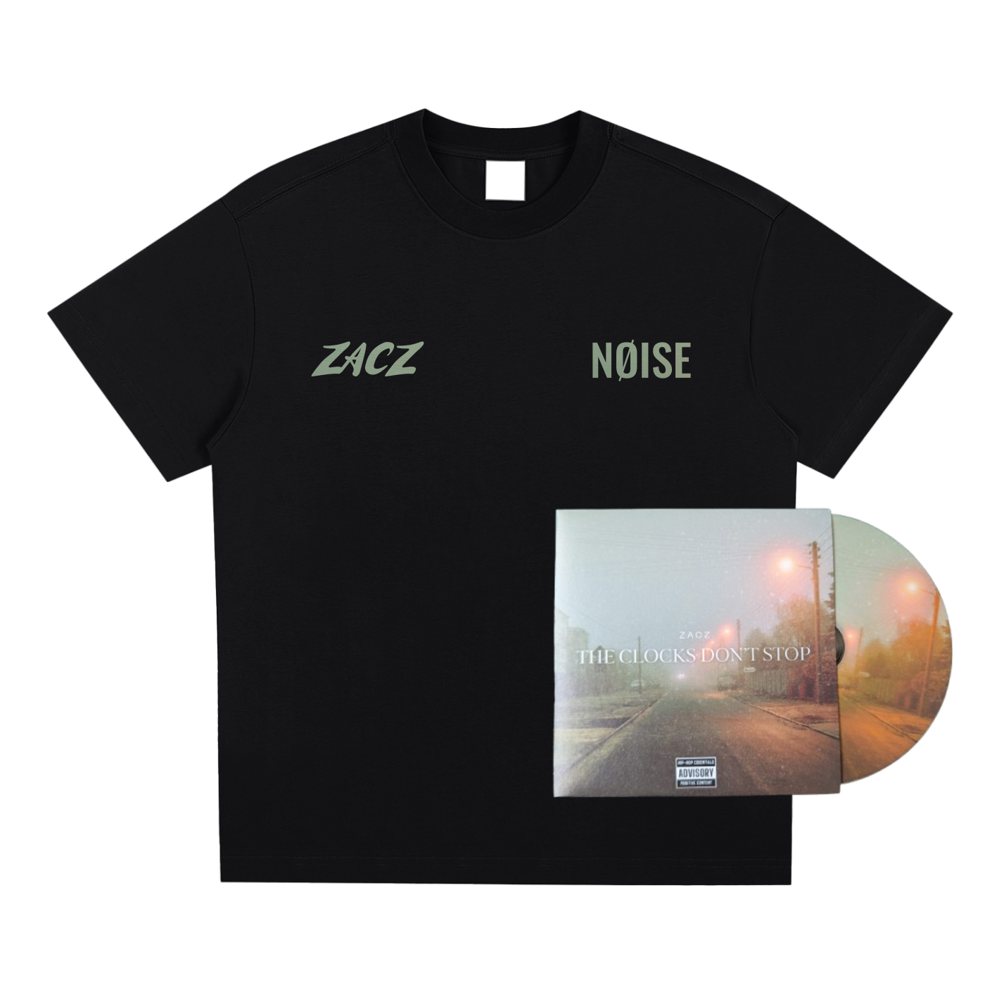ZACZ x NØISE | TCDS TEE & CD BUNDLE