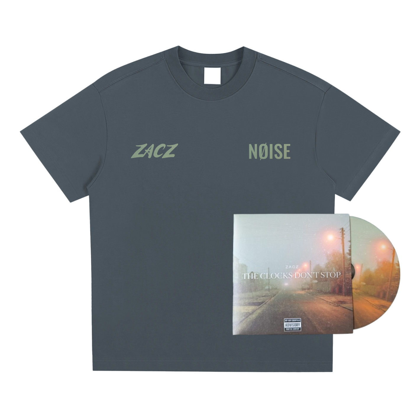 ZACZ x NØISE | TCDS TEE & CD BUNDLE