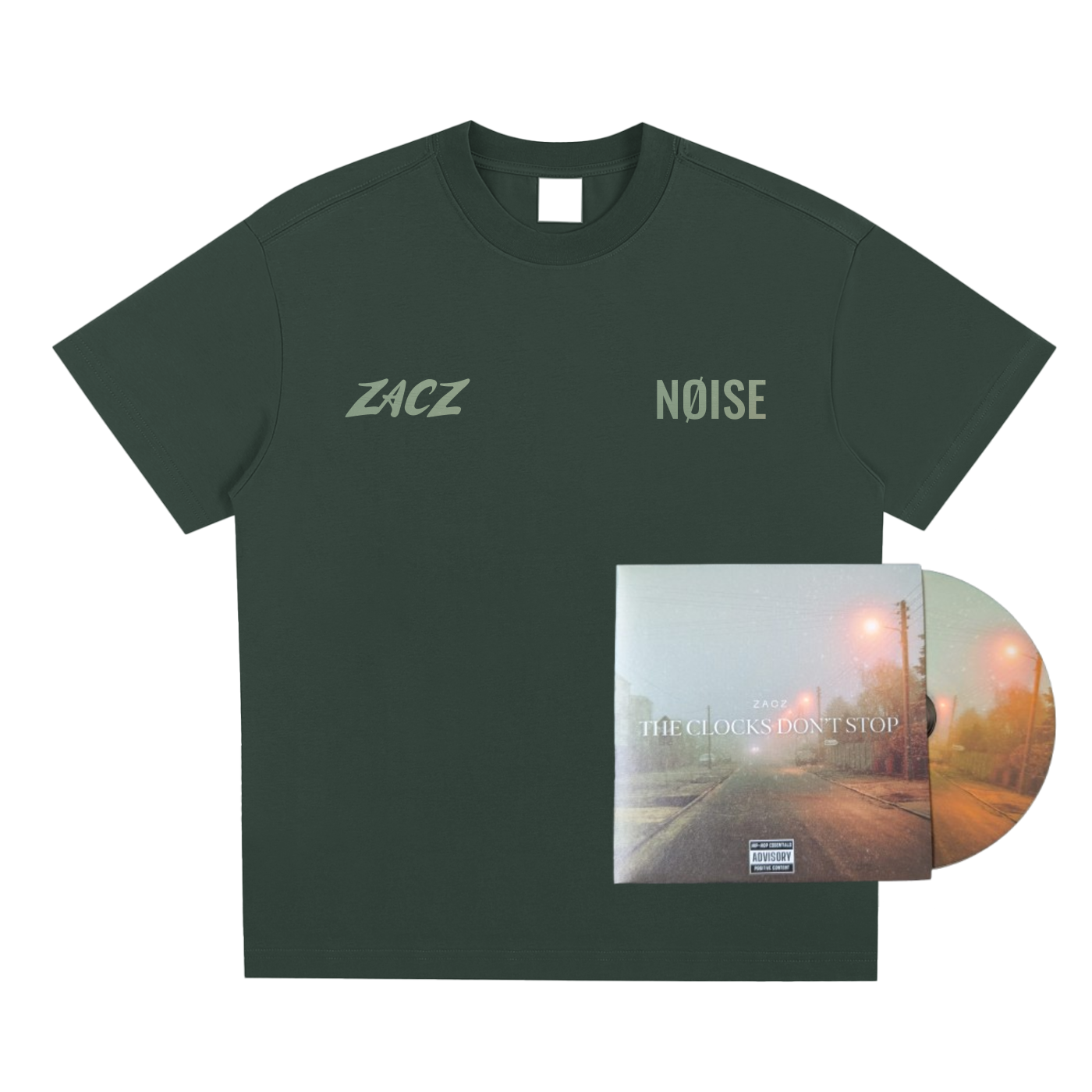 ZACZ x NØISE | TCDS TEE & CD BUNDLE