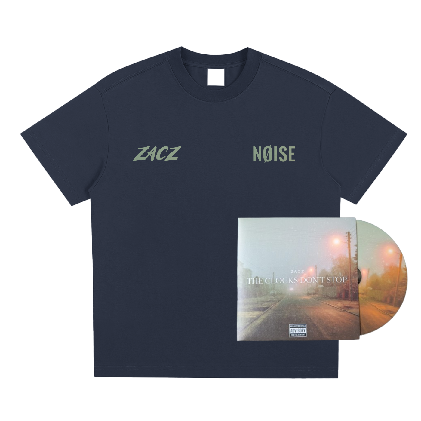 ZACZ x NØISE | TCDS TEE & CD BUNDLE