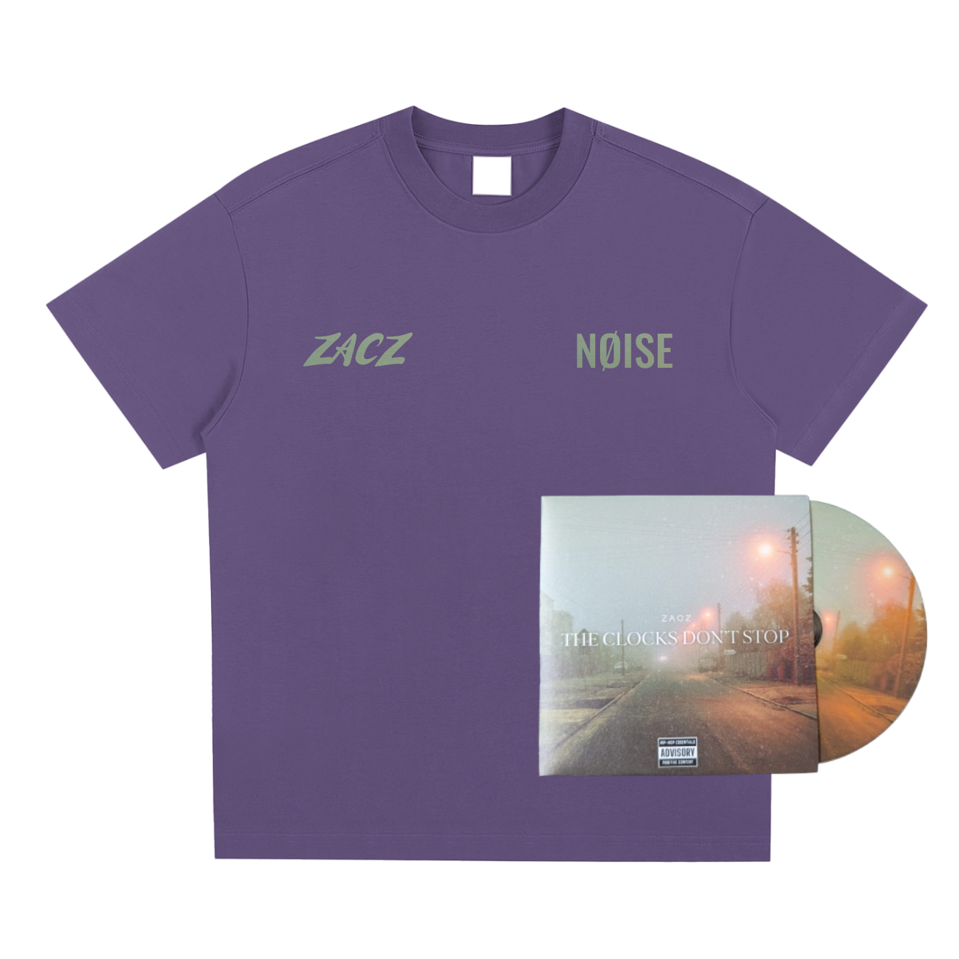ZACZ x NØISE | TCDS TEE & CD BUNDLE