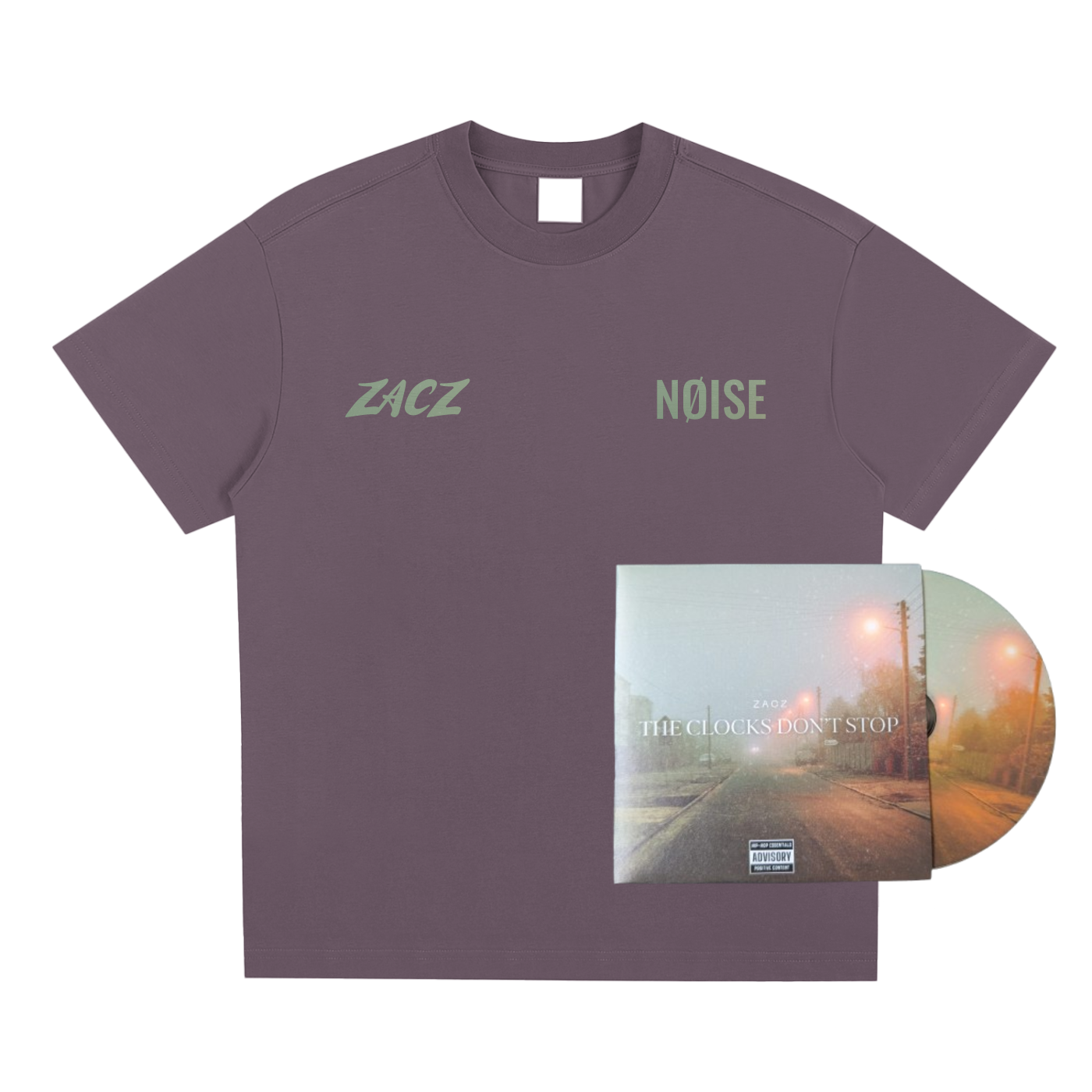 ZACZ x NØISE | TCDS TEE & CD BUNDLE