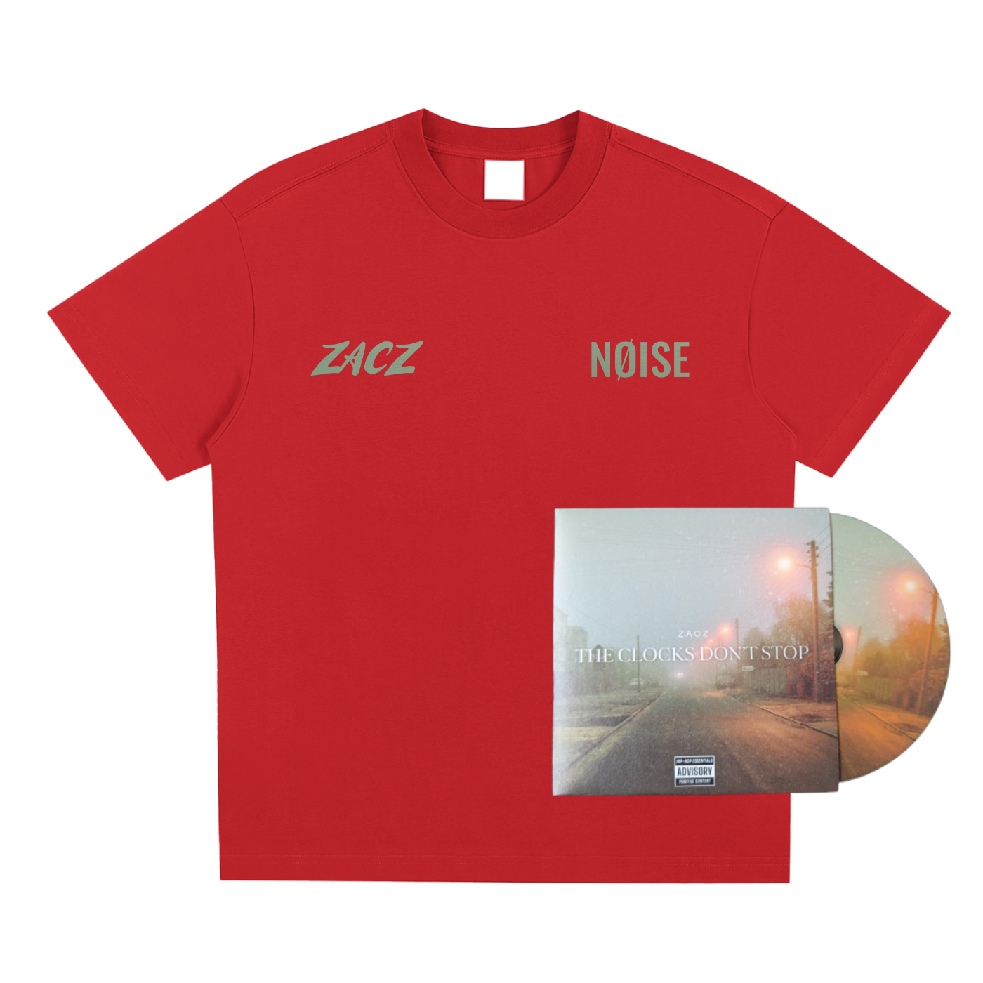 ZACZ x NØISE | TCDS TEE & CD BUNDLE