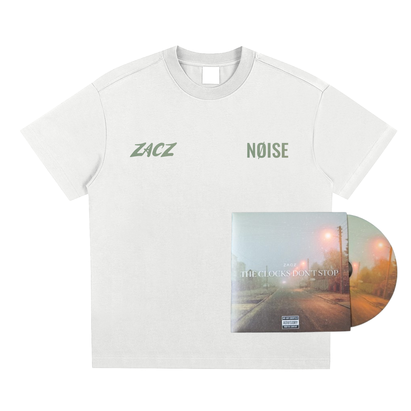 ZACZ x NØISE | TCDS TEE & CD BUNDLE